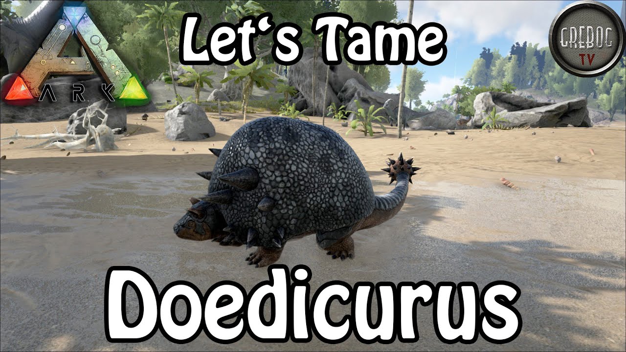 Ark: Survival Evolved - Let's Tame Doedicurus (deutsch)