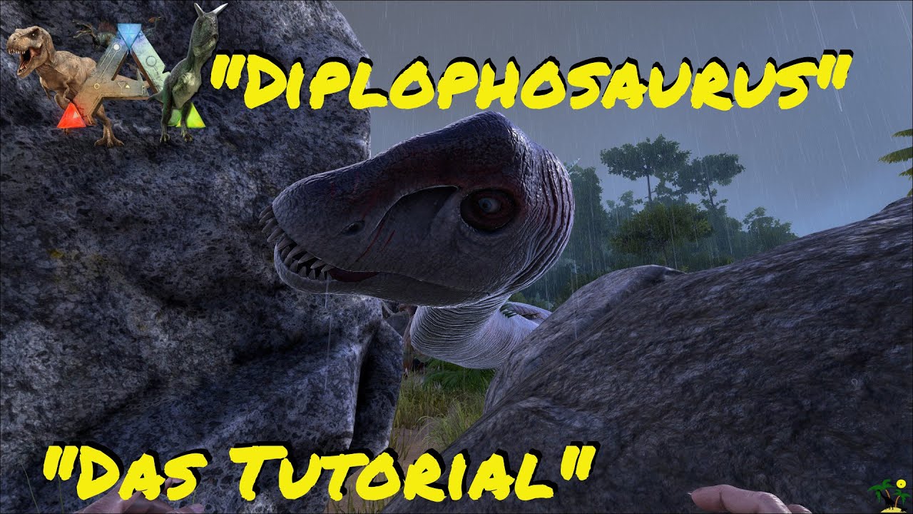 ARK:Survival Evolved Diplodocus zähmen! -ein Tutorial -