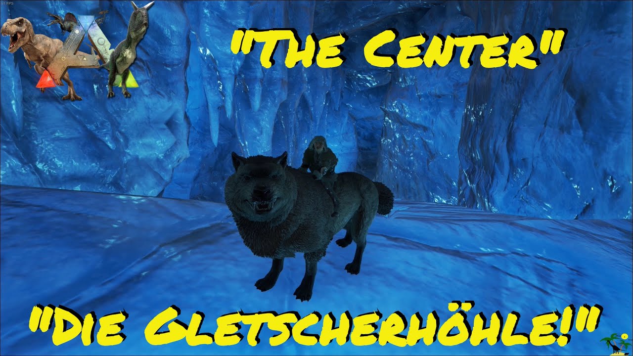 ARK:Survival Evolved Let's Mod! Dirahs Modparadies EP. 2 The Center Map Gletscherhöhle!