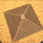 Nachbau der Pyramide von Abydos (Stargate)